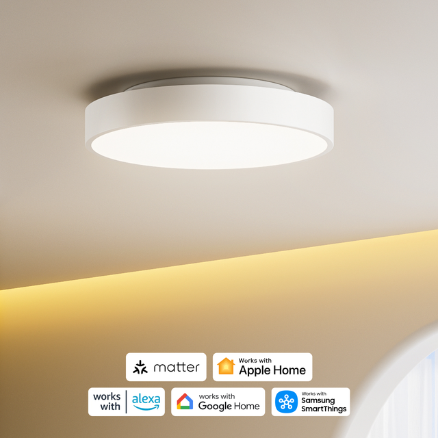 Yeelight for Smart LED Ceiling Light S1 with Adjustable Color Temperature 2700-6500K and 1900/4000 Lumens