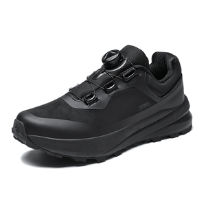 Scarpe da Montagna per Uomo e <span class=keywords><strong>Donna</strong></span>, Stivali da Lavoro e Sicurezza, per Escursionismo e Trekking, in Pelle PU con Chiusura a Bottoni - Product Image 2