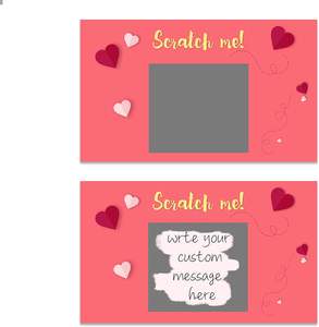 Scratch Tarjeta <span class=keywords><strong>del</strong></span> <span class=keywords><strong>Día</strong></span> de San Valentín Cupones de amor Love Note Scratch Off Tarjetas 20 Piezas Tarjeta de felicitación <span class=keywords><strong>del</strong></span> aniversario <span class=keywords><strong>del</strong></span> <span class=keywords><strong>Día</strong></span> de San Valentín - Product Image 1