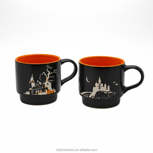 Tasse à thé en porcelaine de luxe avec bordure dorée, peinte à la main, motif floral, pour la maison, le bureau, cadeau, mug à café en céramique coloré, lot de 12 - Product Image 3