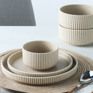 Bộ đồ ăn sứ cao cấp nhà hàng, nhà bếp, Giáng sinh, thiết kế chấm bi, dùng cho bữa ăn sang trọng - Product Image 2