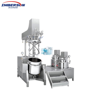 Mélangeur émulsifiant sous vide 50L-500L à prix d'usine avec élévateur hydraulique, homogénéisateur supérieur, agitation unidirectionnelle/bidirectionnelle - Product Image 1