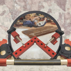 Regla de ángulo recto de aluminio de 90 grados en forma de L industrial OEM soporte de abrazadera auxiliar de grado DIY soporte ODM personalizado - Product Image 5