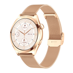 Definite <b>Smart</b> <b>Watch</b> Y35-Y Women 1.27'' TFT HD Screen IP68 Waterproof BT Call Heart Rate Voice Assistant 250mAh Battery <b>Silver</b> - Product Image 4