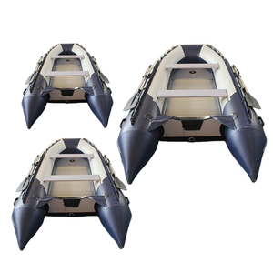 Directo de Fábrica, Bote Inflable de PVC de 2.3-5.2m con Logo Personalizado, Casco de Aluminio, Capacidad para 4 Personas, Listo para Navegar - Product Image 1