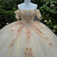 Robe De bal de Quinceanera scintillante personnalisée chaude robe De 15 appliques Anos pour robe De mariée d'anniversaire