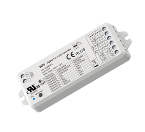 Skydance WZ5(UL Certified) 12-24VDC 5 CH ZigBee Tuya App telecomando RF telecomando 5 in <span class=keywords><strong>1</strong></span> <span class=keywords><strong>Controller</strong></span> LED per interni luci LED - Product Image 1
