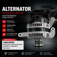 Alternateur de haute qualité pour Land Rover OE LR034013/LR072764