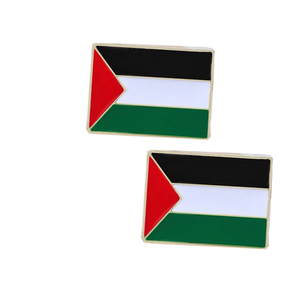 Hỗ Trợ Tùy Chỉnh Miễn Phí Mạ Vàng Trâm Palestine Cờ Pin Thiết Kế Bản Đồ Men Palestine Pin Huy Hiệu - Product Image 5