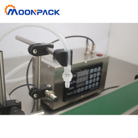 Machine de Remplissage Liquide Automatique Moonpack à Contrôle Numérique, Ligne de Remplissage d'Eau pour Mini Bouteilles de Parfum Avec Bande Transporteuse