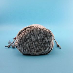 Wholesale Reusable Eco-friendly Burlap Jute Linen Drawstrings Wine <b>Bottle</b> <b>Gift</b> <b>Bags</b> Sublimation Silk Screen Printed - Product Image 2