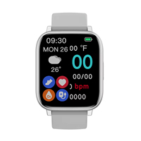 Montre connectée H9 Plus avec assistant vocal IA, moniteur de fréquence cardiaque et d'oxygène sanguin, étanche IP68, bracelet en silicone et fonction d'appel