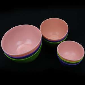Cuencos de mezcla de maquillaje de belleza cosmética Diy de alta calidad cuenco de máscara de gelatina facial de silicona estética de goma suave - Product Image 5
