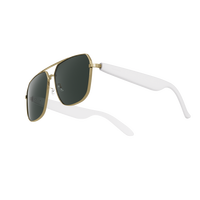Lentes Inteligentes G01 con Llamadas Manos Libres, Resistentes al Agua IPX-5, Video 1080P, Traducción de Audio en Tiempo Real para Viajes y Deportes