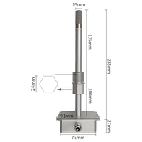 Transmetteur de température et d'humidité à montage fileté 0-10V, capteur haute précision pour conduites et canalisations, idéal pour la surveillance CVC en usine