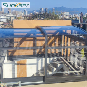 Sunkaer, design luxueux et populaire, toiture <span class=keywords><strong>en</strong></span> polycarbonate bloquant les UV, plaque <span class=keywords><strong>de</strong></span> toiture <span class=keywords><strong>en</strong></span> polycarbonate transparente - Product Image 4