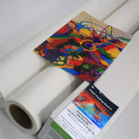 Polyester Coton Mélange Impression Numérique Toile Rouleau Photo Toile Peinture Toile Papier