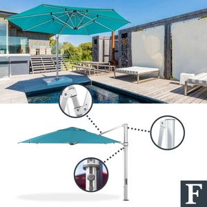 Large Big Size Windproof Summer Market Pool Restaurant Promotional Sun Shade Garden Custom Parasol Outdoor Patio Beach Umbrella - Product Image 6