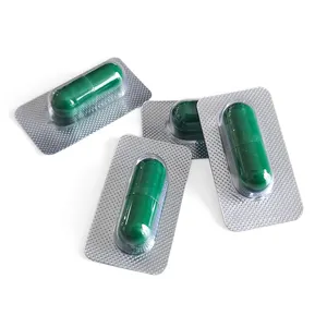Suplemento de Salud del fabricante, 1 cápsula verde con fórmula especial