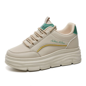 W3613 Chaussures <span class=keywords><strong>de</strong></span> sport plates pour femmes, respirantes, à semelle épaisse, pour le printemps, l'été et l'automne - Product Image 4