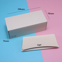 Coffret de Luxe Unique pour Lunettes en Cuir, Étui Rigide Optique pour Lunettes de Soleil et de Vue avec Logo
