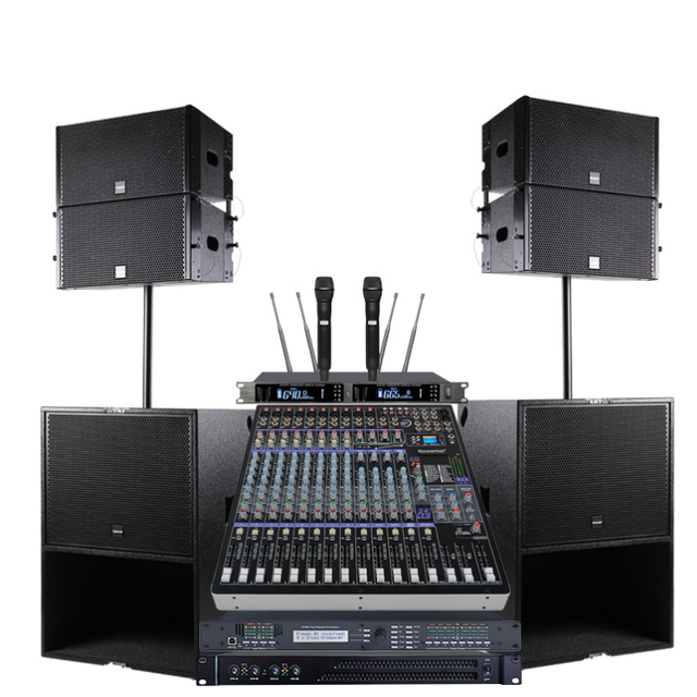 Concert Sound System Single 10 Inch Passive Line Array Passive Speaker Outdoor Sound System