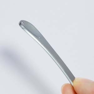 Lujosa cuchara para crema de ojos Facial de aleación de Zinc de 60mm, Mini espátula para cosméticos dorados en Stock, herramientas de maquillaje - Product Image 2