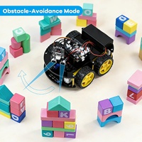 Voiture robot intelligente LAFVIN avec caméra ESP32 S3 WROOM pour Arduino, voiture robot télécommandée, kit d'assemblage DIY, apprentissage de la programmation