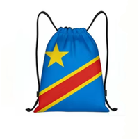 Lunettes Série Drapeau de la République Démocratique du Congo Personnalisées Vente en Gros Décorations de Célébration Accessoires de Haute Qualité Ensemble