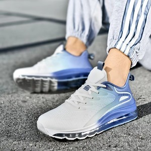Chaussures de basketball décontractées confortables à lacets, respirantes et légères en maille, idéales pour la marche et amortissantes, à prix abordable - Product Image 1