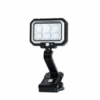 Lampu LED Tenaga Surya Rotasi 360 Derajat Dapat Disesuaikan Lampu Sensor Gerak Luar Ruangan Tenaga Surya Lampu Malam LED Tenaga Surya