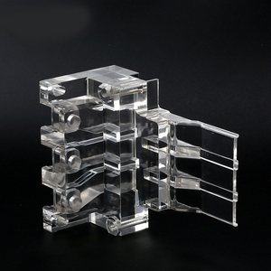 Nhà máy <span class=keywords><strong>Acrylic</strong></span> chính xác gia công CNC <span class=keywords><strong>PMMA</strong></span> thủy tinh hữu cơ thủ công các bộ phận xử lý chính xác cao - Product Image 3