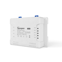 Interrupteur intelligent Wi-Fi Sonoff 4CHR3 à 4 canaux avec contrôle RF et modes de fonctionnement configurables dans l'application EWelink