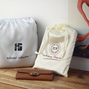 Bolsa de Lencería Personalizada con Cordón de Satén Reciclable, Impresión de Serigrafía en Color CMYK, Logotipo Personalizado, Tamaño Personalizable, Etiquetado Promocional - Product Image 2