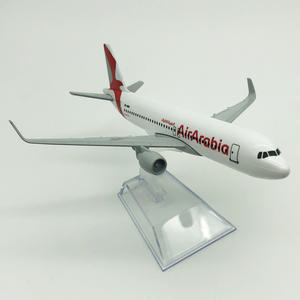 Modelo de Avión de Aleación de 16 cm, Modelo de Aerolíneas Árabes 320 - Product Image 4