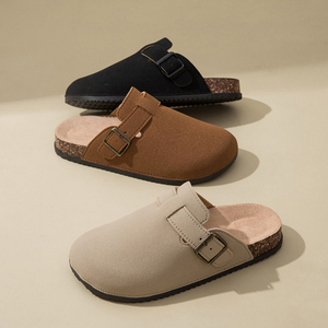 E0520 Sandales Antidérapantes Respirantes pour Femmes – Confortables et Tendance pour l'Automne, Idéales pour l'Extérieur et la Maison - Product Image 1