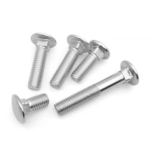 Din 603 Grade 4.8 Black Carbon Steel extra Large Panhead <strong>Carriage</strong> <strong>Bolts</strong> - Product Image 2