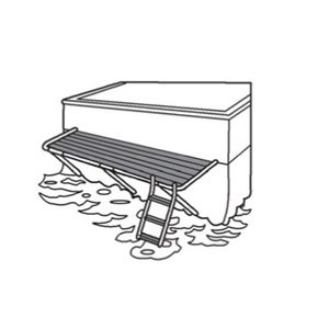 Plataforma <span class=keywords><strong>de</strong></span> Buceo <span class=keywords><strong>de</strong></span> <span class=keywords><strong>Madera</strong></span> <span class=keywords><strong>de</strong></span> Doble Transón <span class=keywords><strong>de</strong></span> Calidad en Oferta a Precio Competitivo con Separador Ajustable - Product Image 2