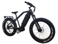 Vélo électrique à moteur central Bafang Peak 3000W, double batterie 48V15Ah, pneus larges Chaoyang 26 pouces, frein hydraulique, 8 vitesses