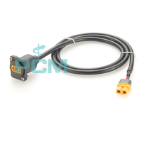Connecteur de câble de montage sur panneau XT60 pour câble d'extension RC Drone Aircraft FPV Racing Drone XT60