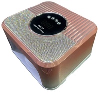 Sèche-ongles professionnel SUN L5 haute puissance 268W, lampe UV LED avec diamant pour usage en salon