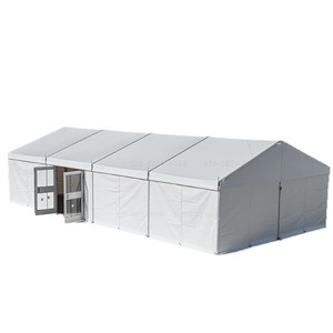 Carpa Rectangular de PVC para Ferias Comerciales, Estructura de Aluminio, Impermeable, para Exposiciones, Refugio Temporal para Eventos - Product Image 1