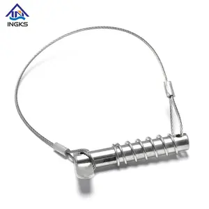 Thép không gỉ 304 316 với mùa xuân dây buộc cho thuyền Sử dụng phát hành nhanh chóng 4 mét thả mũi Pin