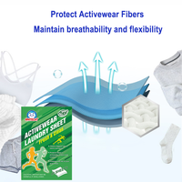 Feuilles de détergent de blanchisserie d'OEM bandes de blanchisserie dissoutes par eau faite sur commande nettoyage profond
