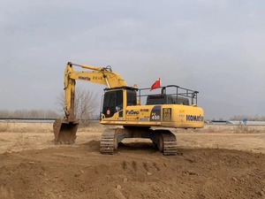 Excavatrice d'occasion Komatsu PC450, grande machine de construction, équipement puissant de 45 tonnes, excavatrice d'occasion de haute qualité - Product Image 3