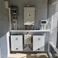 Sistema de Energía Solar Híbrido para Uso Doméstico de 5kW 10kW 20kW 30kW, Kit Completo de Paneles Solares