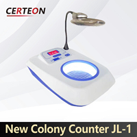 XK97-A appareil bactérien de laboratoire semi automatique avec écran LED pour boîte de Petri 220V compteur de colonies