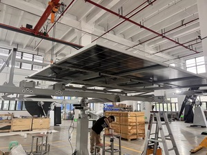Sistema de Seguimiento Solar Plegable de Doble Eje, Sistema de Energía Solar Doméstico Montado en Suelo con Controlador MPPT y Batería de Iones de Litio - Product Image 3