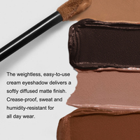 Fard à paupières multichrome longue durée, personnalisable, liquide, maquillage mat, aérien, longue tenue, crème liquide mate pour les yeux