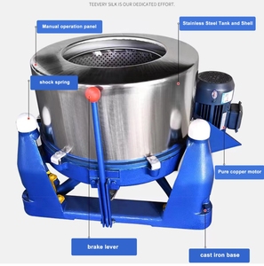 Máquina Centrífuga Industrial de Extracción Hidráulica de 20KG, 50KG, 70KG, 100KG, 120KG, 150KG, 260KG - Product Image 5
